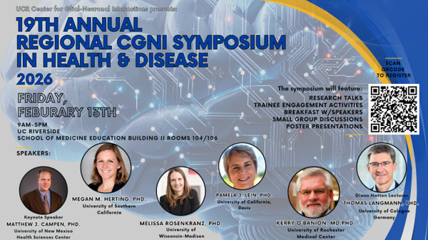 19th Annual Regional CGNI Symposium Flyer